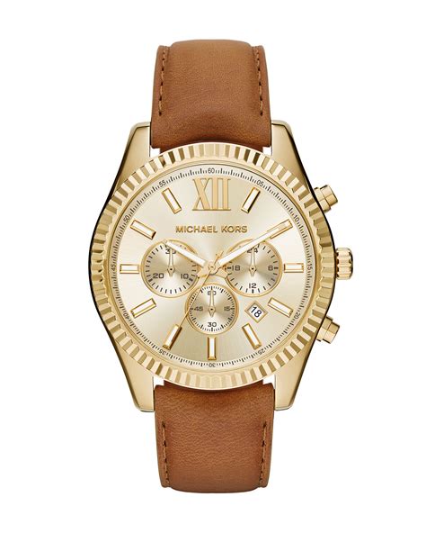 michael kors leather watch band mk2003|Michael Kors 44mm watch band.